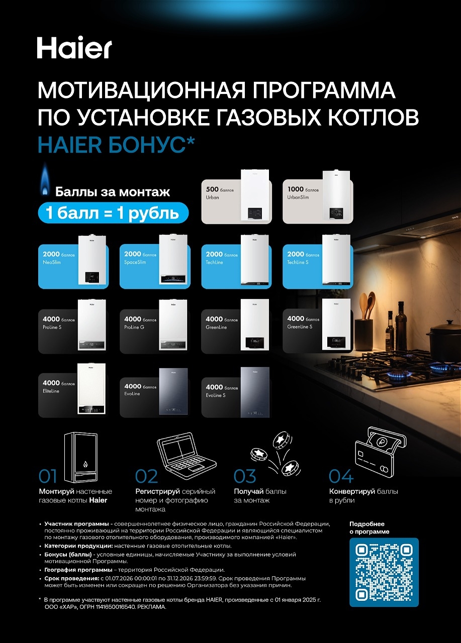 Haier бонусы