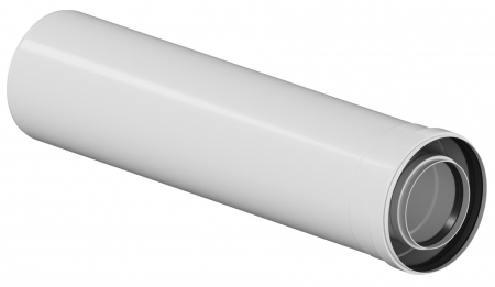 Удлинение коаксиальное для конденсационных котлов Krats DN80/125, L= 500 мм