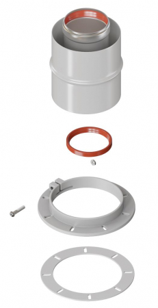 Адаптер котла вертикальный коаксиальный Krats DN60/100 для BOSCH, Buderus, Navien